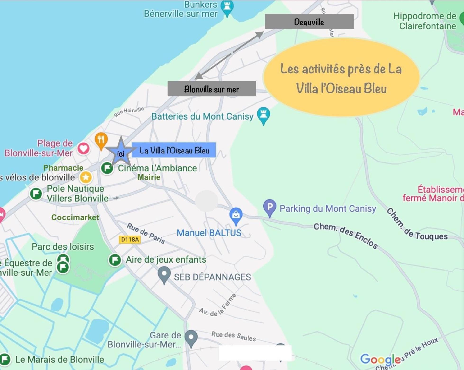 La Villa L'Oiseau Bleu Proche De La Plage Et De Deauville !!! Awards 2025 Блонвиль-сюр-Мер Экстерьер фото